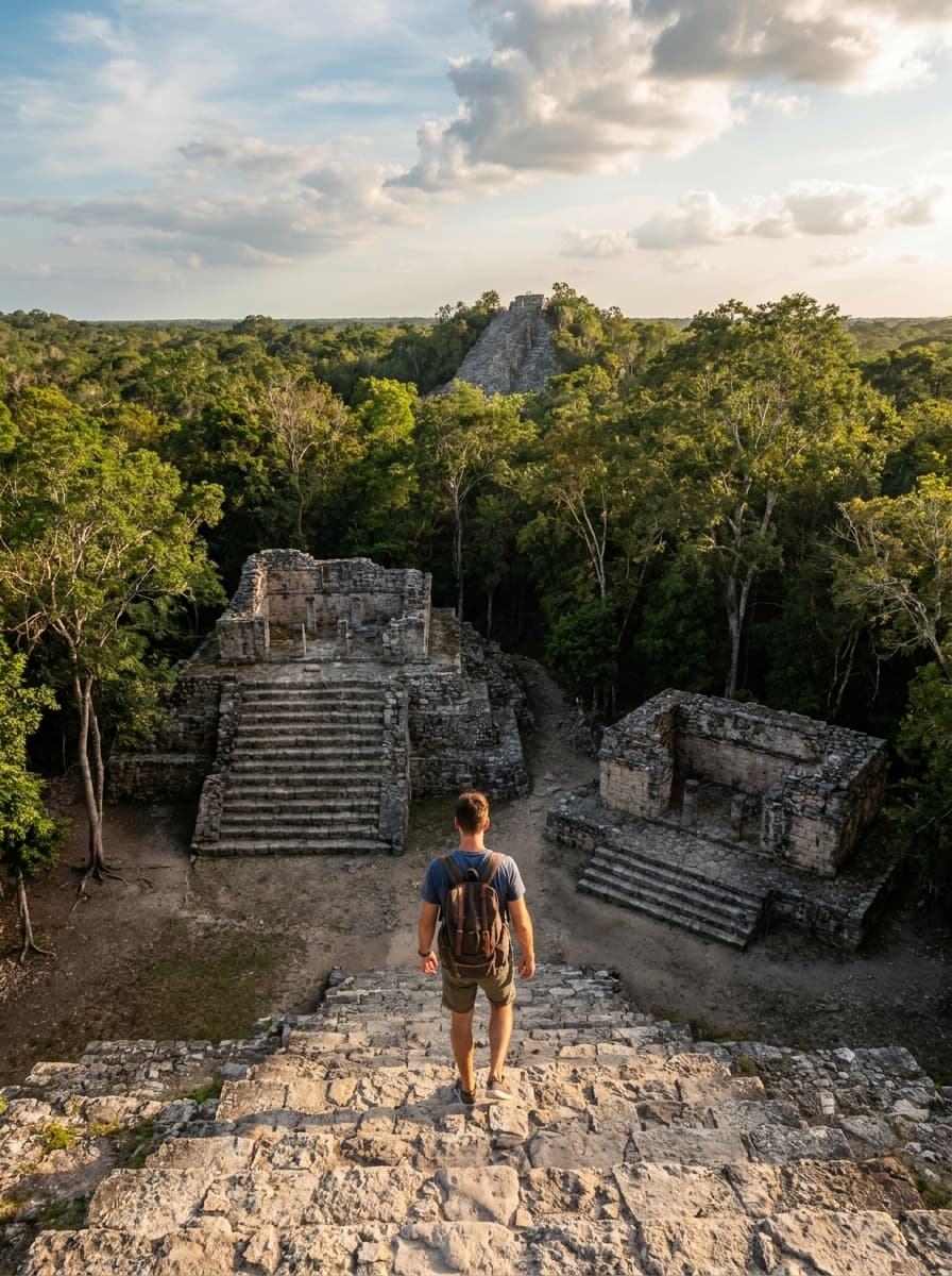 Cobá day trip — ruins and cenotes