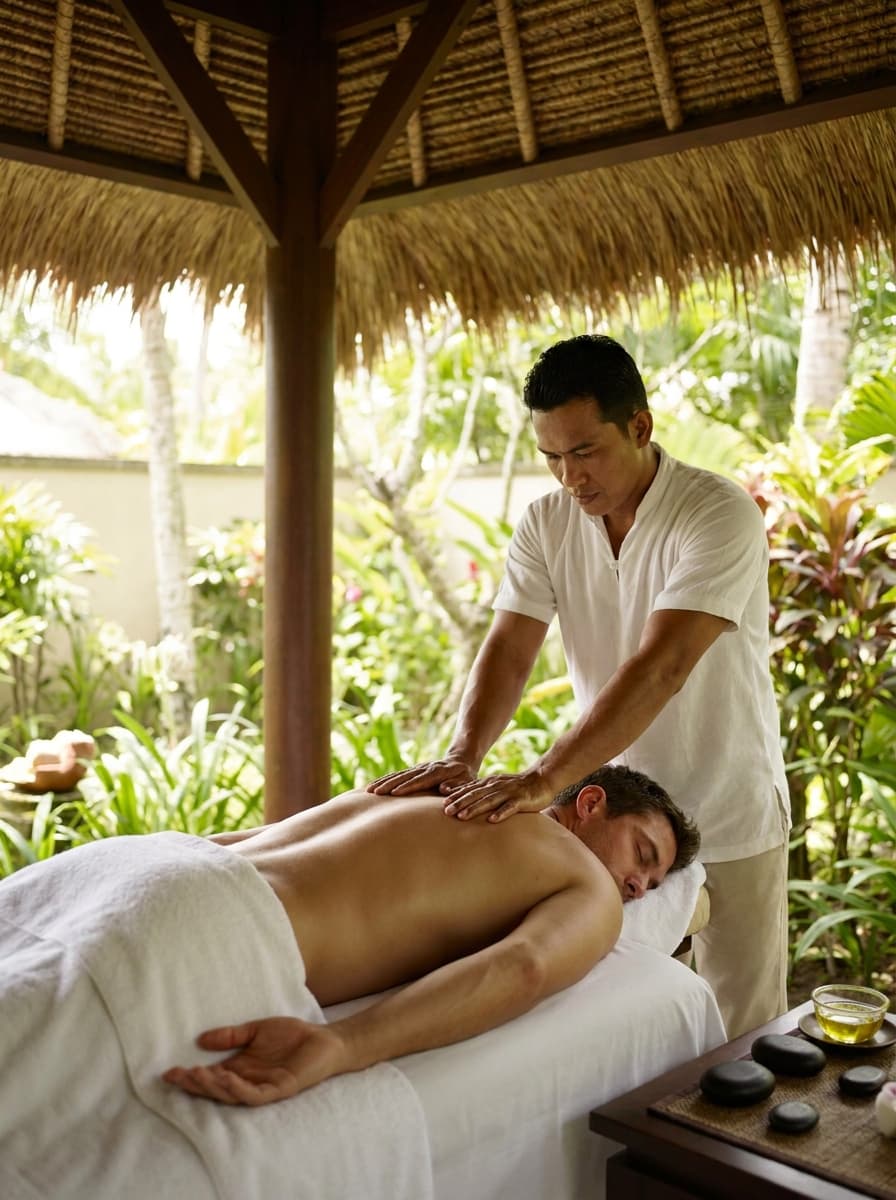 Spa day with a beach massage in Playa del Carmen