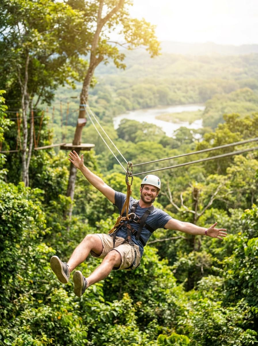 Zipline and ATV adventures in Playa del Carmen
